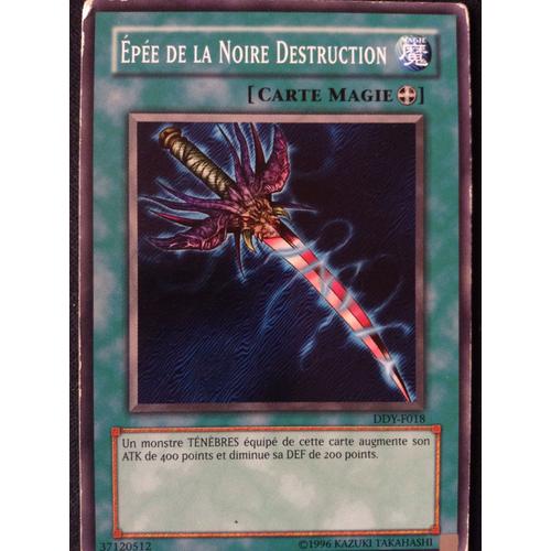 Yugioh! Epée De La Noire Destruction - Commune - Ddy-F018