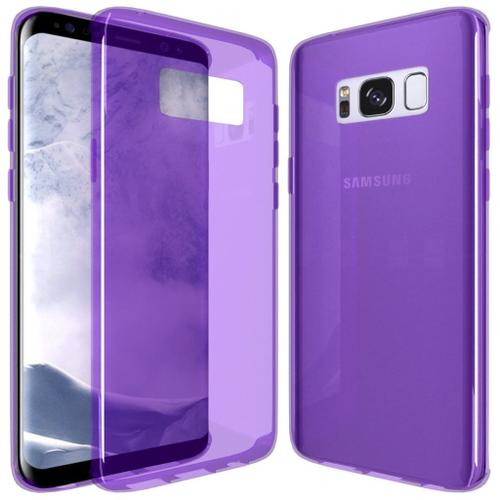 Housse Galaxy S8 Plus, Etui Housse Coque De Protection Ultra Fine Silicone  Tpu Gel Pour Samsung Galaxy S8 Plus (Jelly - Violet)