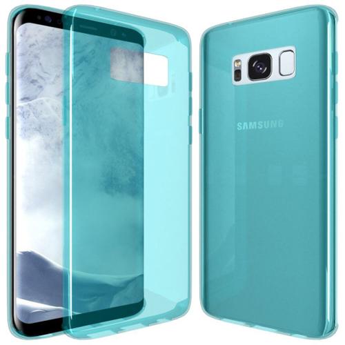 Housse Galaxy S8 Plus, Etui Housse Coque De Protection Ultra Fine Silicone  Tpu Gel Pour Samsung Galaxy S8 Plus (Jelly - Bleu Lagon)