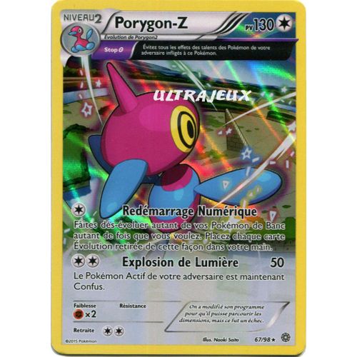 Pokémon - 67/98 - Porygon-Z - Xy - Origines Antiques - Holo Rare