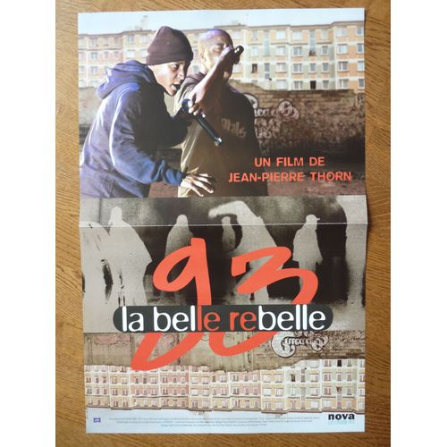 93 La Belle Rebelle De Jean-Pierre Thorn - Affichette Originale De Film Format 40 X 60 Cm