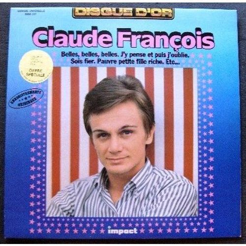 Claude François 33 Tours Disque D'or 6886 107  1966