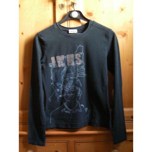 T-Shirt Noir Ikks - Taille 12/14 Ans