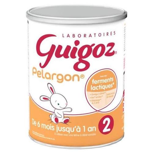 Guigoz Pelargon 2ème Âge +6m 780g