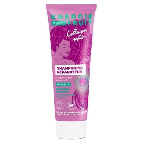 Energie Fruit Collagen Repair Shampoing Réparateur Cheveux Très Abimés 250ml 