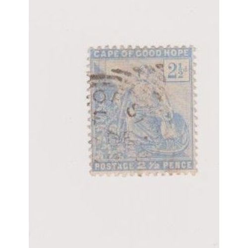 Timbre Cap De Bonne Ésperance Assise 1896 2 1/2 D 