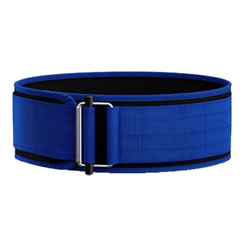 Ceinture De Levage De Poids Autobloquante De 90 Cm, Ceinture De Soutien De Fitness, Ceinture D'entraînement Bleue