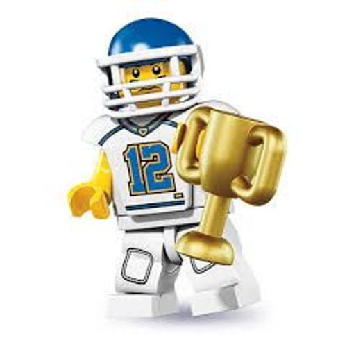 Lego Minifigure Série 8 : Le Joueur De Football Américain