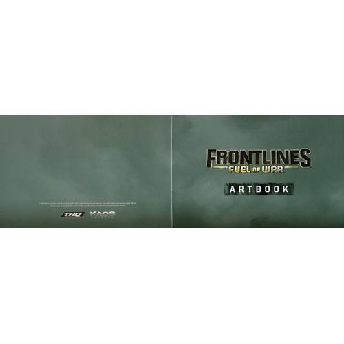 Art Book Frontlines Fuel Of War