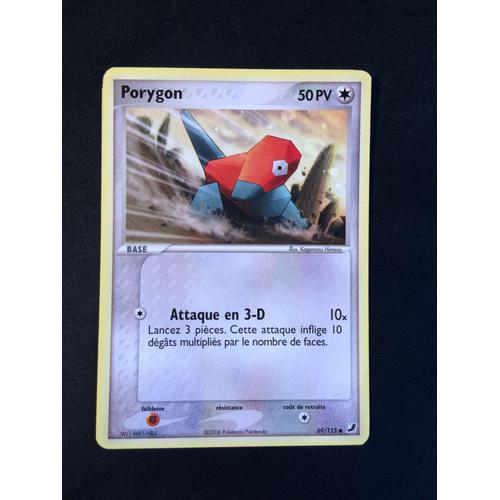 Porygon 69/115 Set Ex Forces Cachées Fr