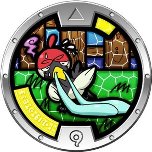 Médaille Yokai/ Médaillon Yo Kai Watch Morvobec Série 2