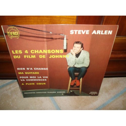 Rien N'a Change +3  Les 4 Chansons Du Film De Johnny.