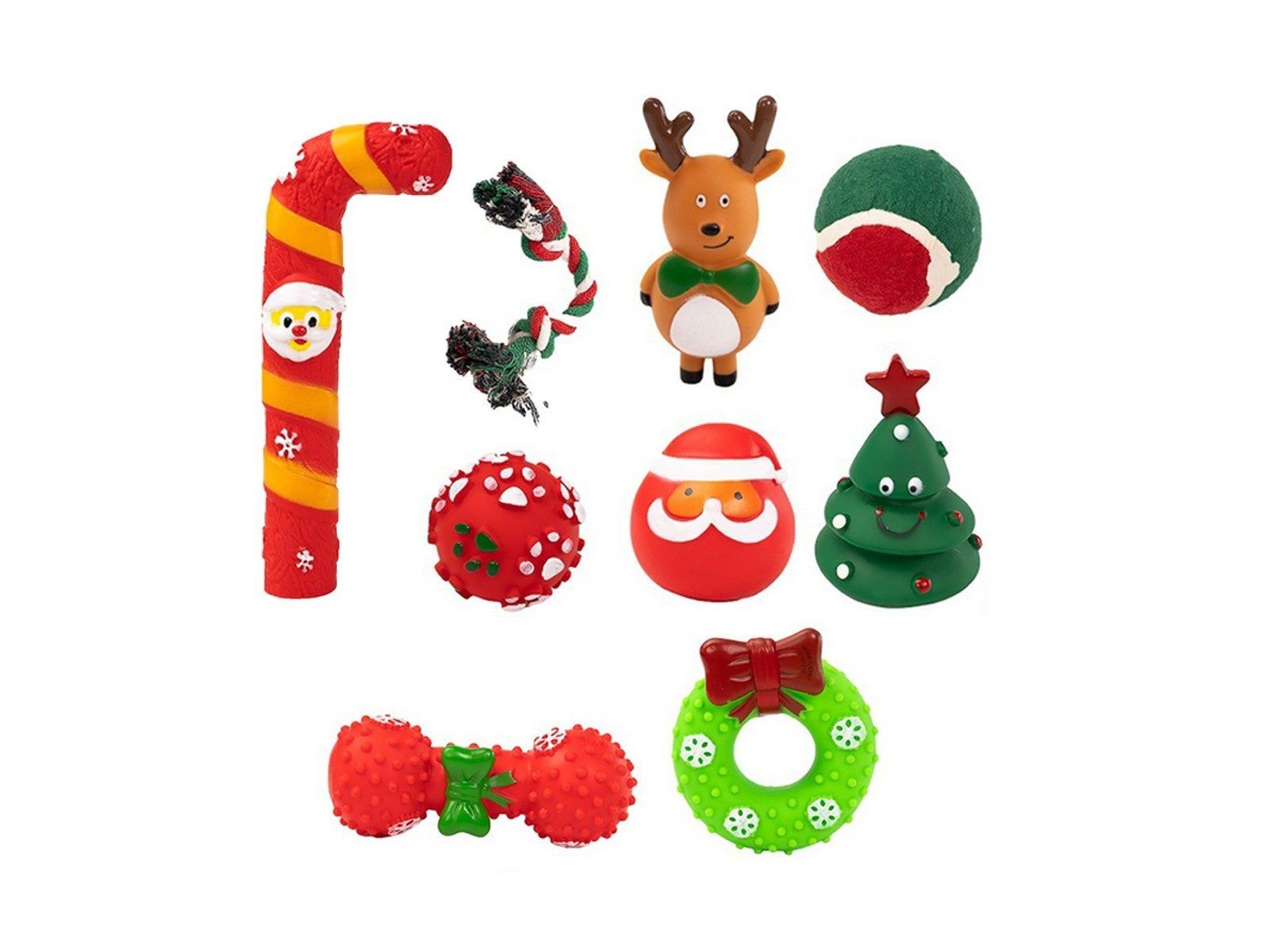 Ensembles De Jouets De Nol Grinants Pour Chien, Jouet  M... - 2