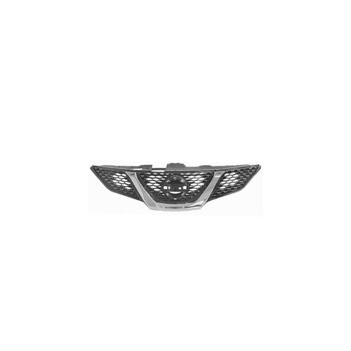 Grille De Calandre Avec Moulure Chromée Pour Nissan Qashqai D'après Fév 2014