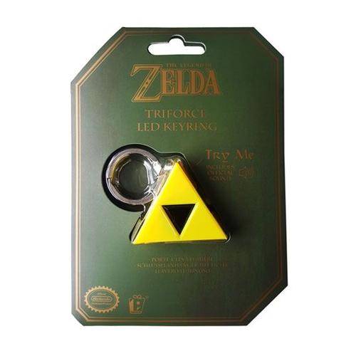 Legend Of Zelda Porte-Clés Sonore Et Lumineux Triforce
