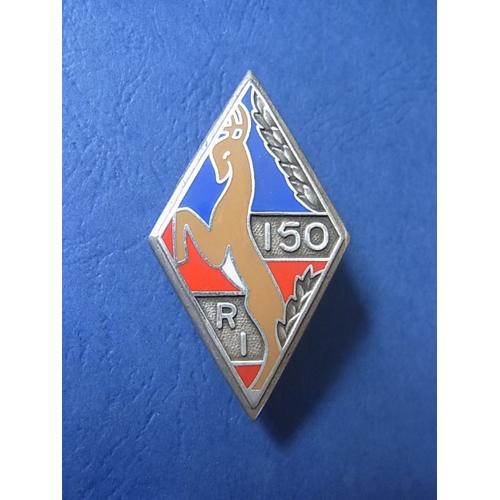 Insigne / 150° Regiment Infanterie / Fabrication Fraisse