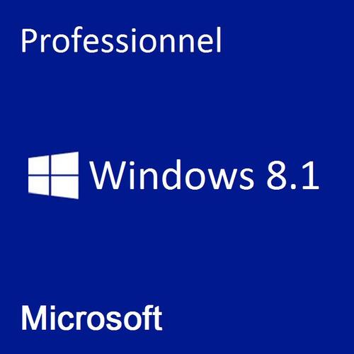 Windows 8.1 Pro / "Version Dématérialisée"