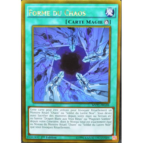 Carte Yu-Gi-Oh Mvp1-Frg08 Forme Du Chaos Gold Rare Neuf Fr