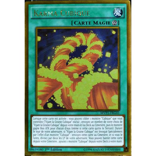 Carte Yu-Gi-Oh Mvp1-Frg41 Karma Cubique Neuf Fr