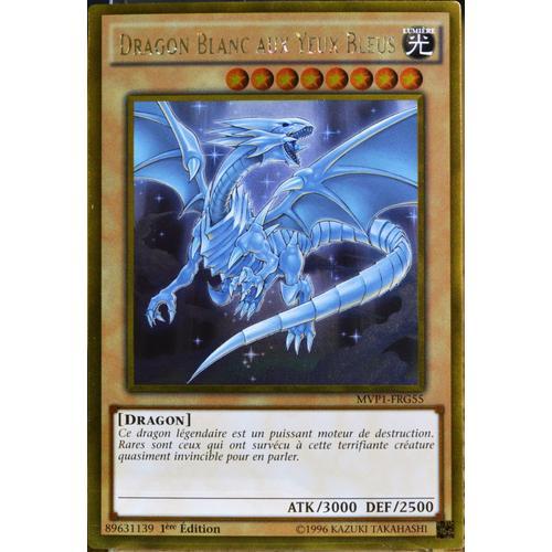 Carte Yu-Gi-Oh Mvp1-Frg55 Dragon Blanc Aux Yeux Bleus Gold Rare Neuf Fr