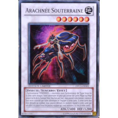 Carte Yu-Gi-Oh Dpc5-Fr001 Arachnée Souterraine Neuf Fr