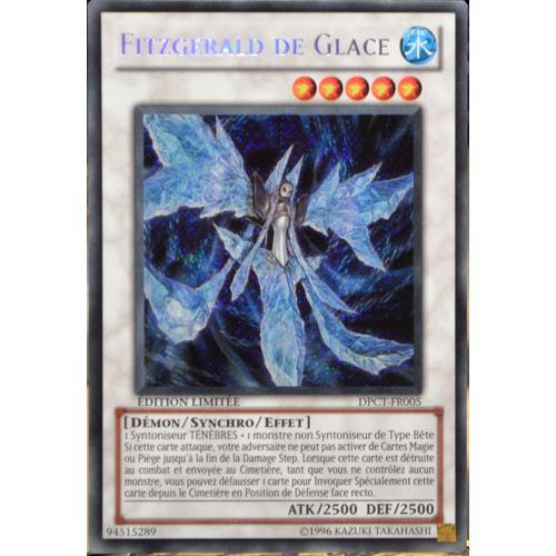 Carte Yu-Gi-Oh Dpct-Fr005 Fitzgerald De Glace Neuf Fr