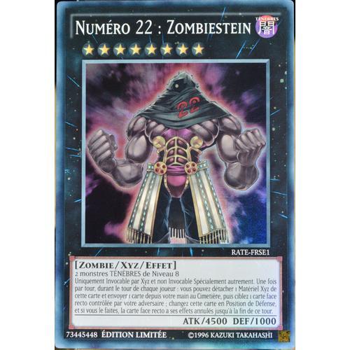 Carte Yu Gi Oh Rate Frse1 Numero 22 Zombiestein Neuf Fr Rakuten