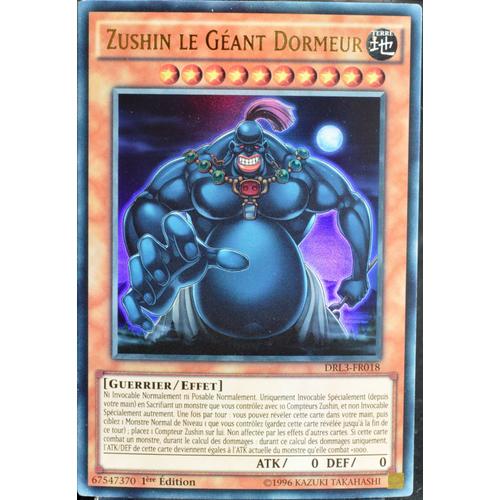 Carte Yu-Gi-Oh Drl3-Fr018 Zushin Le Géant Dormeur Neuf Fr