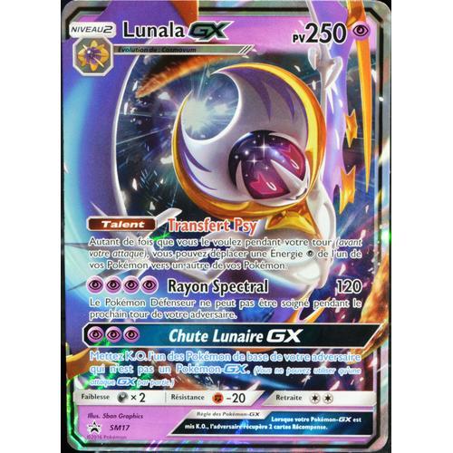 Mavin  Carte Pokémon Lunala GX SM17 - Ultra Rare - FR - Neuve holo