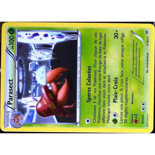 Carte Pokémon 2/162 Parasect Xy08 - Impulsion Turbo Neuf Fr
