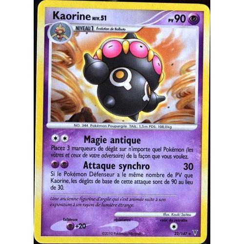 Carte Pokémon 22/147 Kaorine 90 Pv Platine Vs Neuf Fr