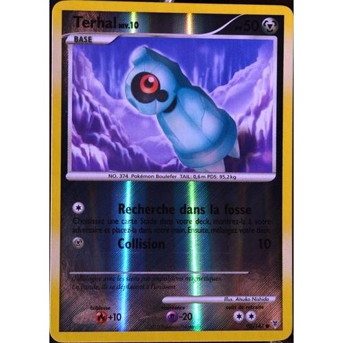 Carte Pokémon 90/147 Terhal 50 Pv - Reverse Platine Vs Neuf Fr