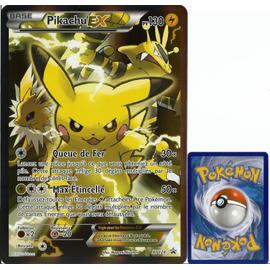 Pikachu EX - Jumbo - carte Pokémon XY124 Cartes Pokemon Jumbo XXL - XY