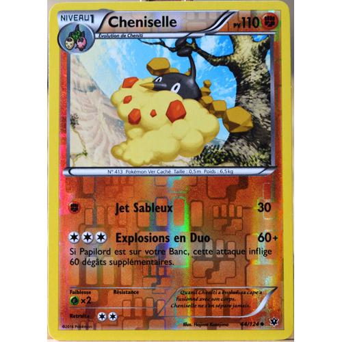 Carte Pokémon 44/124 Cheniselle 110 Pv - Reverse Xy - Impact Des Destins Neuf Fr