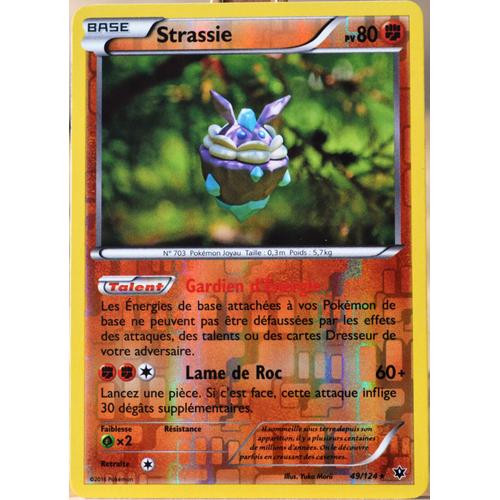 Carte Pokémon 49/124 Strassie 80 Pv - Reverse Xy - Impact Des Destins Neuf Fr