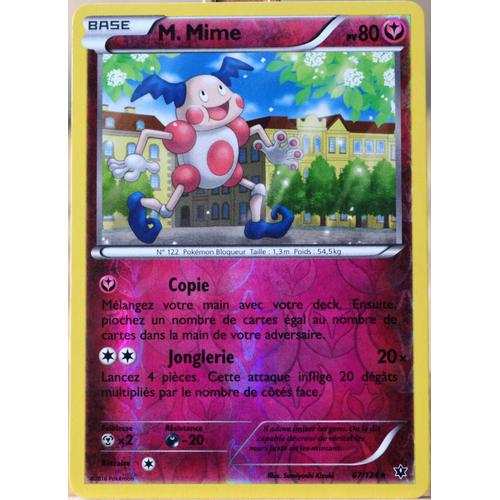 Carte Pokémon 67/124 M. Mime 80 Pv - Reverse Xy - Impact Des Destins Neuf Fr
