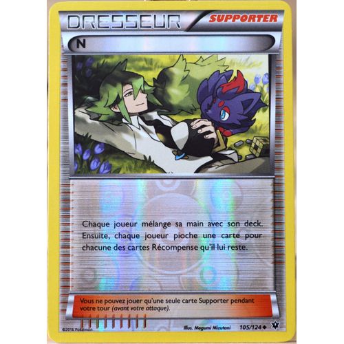 Carte Pokémon 105/124 N Reverse Xy - Impact Des Destins Neuf Fr