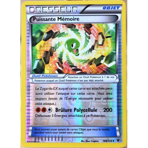 Carte Pokémon 108/124 Puissante Mémoire Reverse Xy - Impact Des Destins Neuf Fr