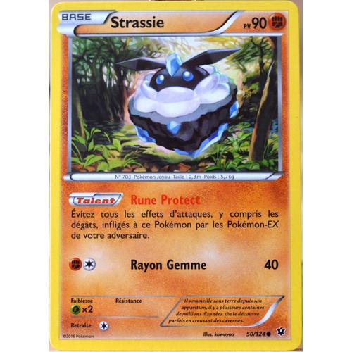 Carte Pokémon 50/124 Strassie 90 Pv Xy - Impact Des Destins Neuf Fr