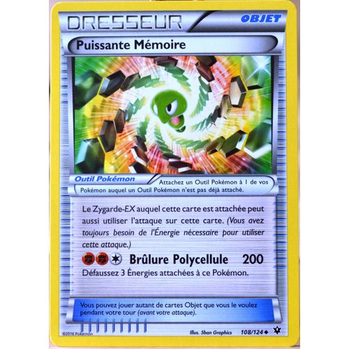 Carte Pokémon 108/124 Puissante Mémoire Xy - Impact Des Destins Neuf Fr