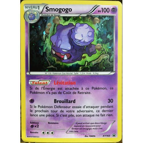 Carte Pokémon Smogogo Holo - 100 Pv - Promo Xy163 Neuve - Fr