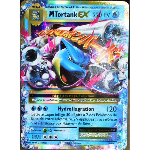 Carte Pokémon 22/108 Méga Tortank Ex 220 Pv Xy - Evolutions  Neuf Fr