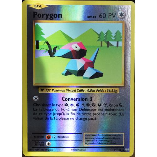 Carte Pokémon 71/108 Porygon Niv.12 60 Pv - Reverse Xy - Evolutions  Neuf Fr