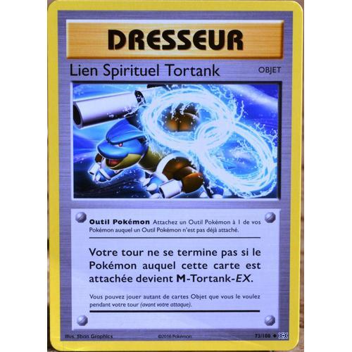 Carte Pokémon 73/108 Lien Spirituel Tortank Xy - Evolutions  Neuf Fr