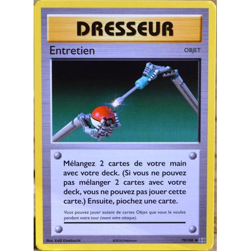 Carte Pokémon 79/108 Entretien Xy - Evolutions  Neuf Fr