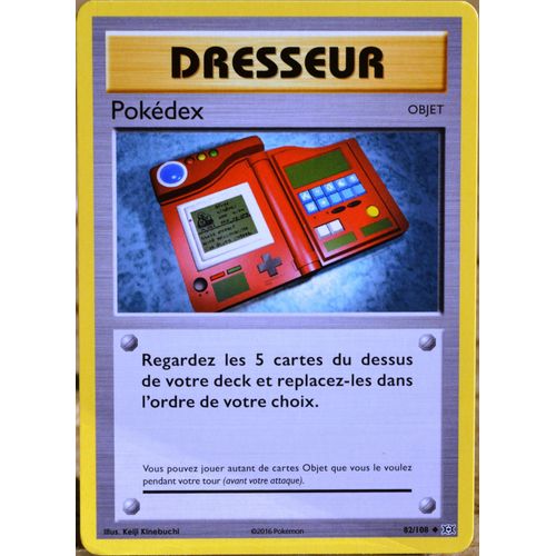 Carte Pokémon 82/108 Pokédex Xy - Evolutions  Neuf Fr