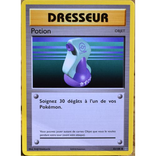 Carte Pokémon 83/108 Potion Xy - Evolutions  Neuf Fr