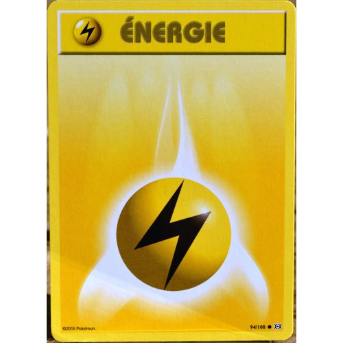 Carte Pokémon 94/108 Energie Electrique Xy - Evolutions  Neuf Fr