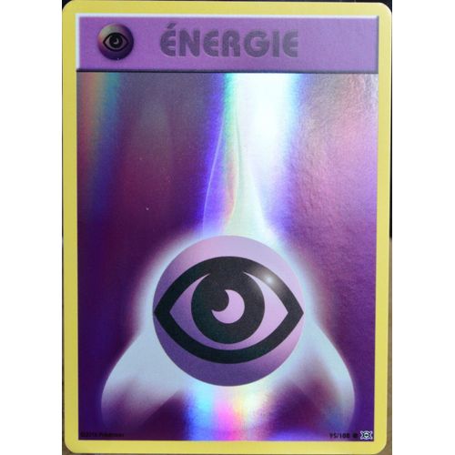 Carte Pokémon 95/108 Energie Psy - Reverse Xy - Evolutions  Neuf Fr