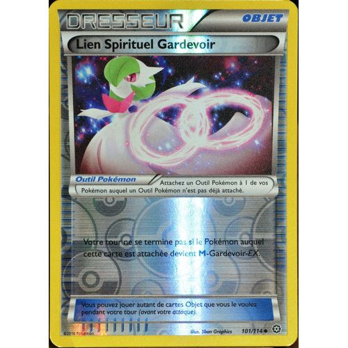 Carte Pokémon 101/114 Lien Spirituel Gardevoir - Reverse Xy - Offensive Vapeur Neuf Fr